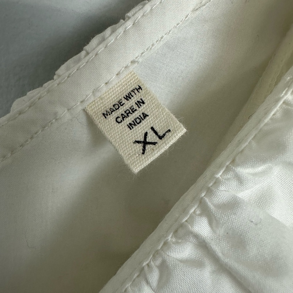 Doen White Ruffled Mini Dress - Picture 11 of 15